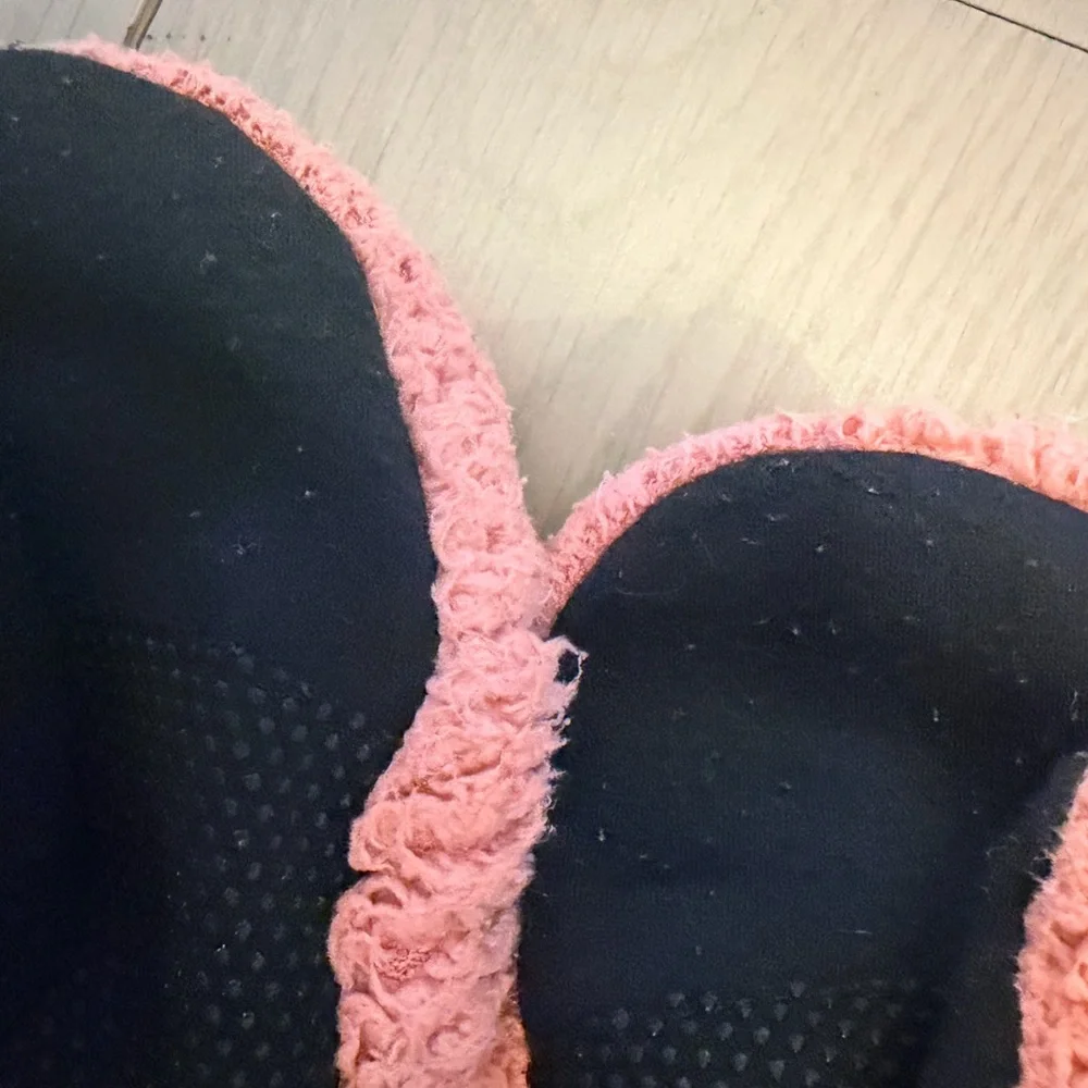The North Face Fuzzy Pink Kids Mittens